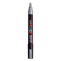 Uni POSCA paintmarker PC-3M, 1,5 mm, zilver - thumbnail