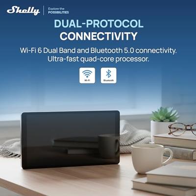 Shelly Wall Display X2i Black Muur-touchdisplay WiFi, Bluetooth Shelly Shelly Wall Display X2i Black Muur-touchdisplay WiFi, Bluetooth Shelly