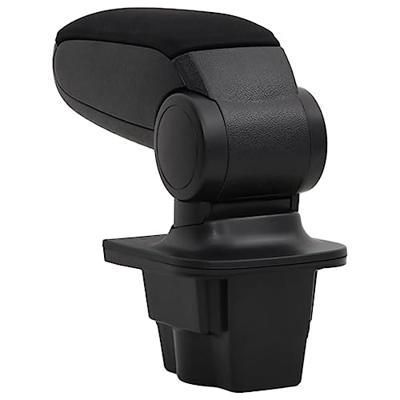 VidaXL Armsteun 16x32x(35-50,5) cm abs zwart
