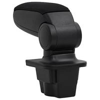 VidaXL Armsteun 16x32x(35-50,5) cm abs zwart - thumbnail