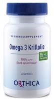 Orthica Omega 3 krillolie 60 Capsules - thumbnail