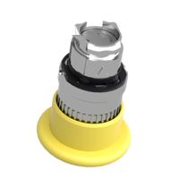 Schneider Electric ZB4BT5 ZB4BT5 Terugstelbaar, Vergrendelbaar (Ø) 22 mm Zonder markering Chroom, Geel 1 stuk(s) - thumbnail