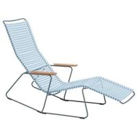 Houe Click Sunrocker ligstoel Dusty Light Blue - thumbnail