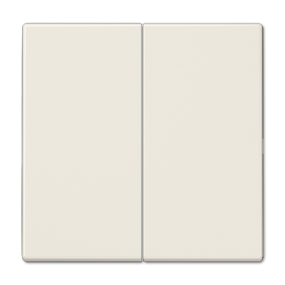 Jung LS995 Serieschakelaar, Serietoets Afdekking 2-voudig Crème-wit 1 stuk(s)