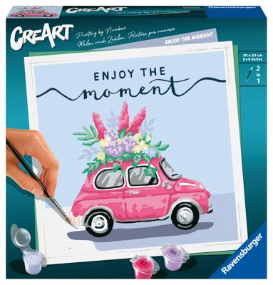 Ravensburger Creart schilderen op nummer - enjoy the moment