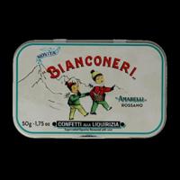 Laurierdrop blikje pepermunt wit 50 Gram - thumbnail