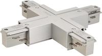 Eutrac 145694 230V-railsysteemcomponenten X-verbinder SLV Zilver-grijs - thumbnail