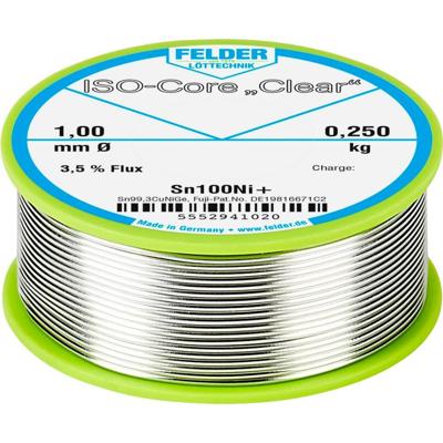 Felder Soldeerdraad | 1 mm | 250 g | Sn100Ni+ | 1 stuk - 5552941020 5552941020