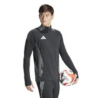 adidas Tiro 24 Competition Trainingstrui 1/4-Zip Zwart Donkergrijs - thumbnail