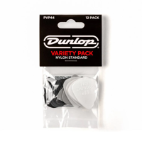 Dunlop PVP44 Nylon Standard Pick Plectrum Variety 12-Pack - thumbnail