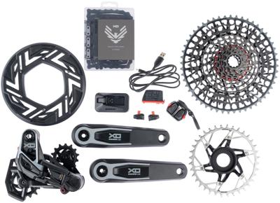 SRAM schakelgroep-set "x0 eagle axs transmission e-bike" set x0 eagle axs tr. e-bike 160mm 36t