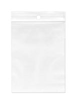 gripsealzakjes, ft 350 x 450 mm, 50 micron, met ophanggat, doos van 1000 stuks - thumbnail