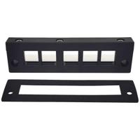 TRU COMPONENTS DVK-W5 Kabelinvoeringsplaat Klem-Ø (max.): 16 mm Polyamide Zwart 1 stuk(s) - thumbnail