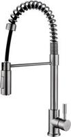 Wiesbaden 304 Floyd keukenkraan met coldstart en handdouche RVS 24.3704 - thumbnail