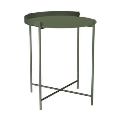 Houe Edge bijzettafel Ø46,5 cm Olive Green