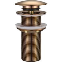 Wiesbaden Caral Clickwaste Afvoerplug Verlengd Geborsteld Brons 5/4 Inch - thumbnail