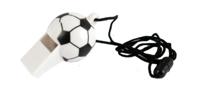 Voetbalfluit met koord - thumbnail