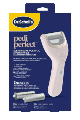 Dr. Scholl's Pedi perfect elektrische voetvijl met nano tech 1 Stuks