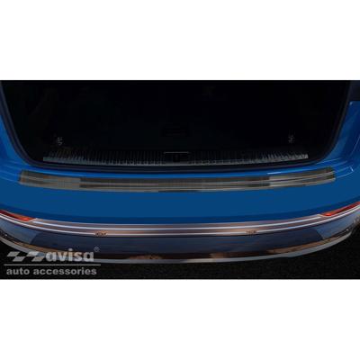 Zwart RVS Bumper beschermer passend voor Audi E-Tron incl. Sportback 2018- AV245244 Zwart RVS Bumper beschermer passend voor Audi E-Tron incl. Sportback 2018- AV245244