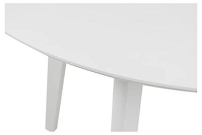 Bendt Ronde Eettafel 'Torkil' 105cm, kleur Wit