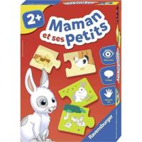 RAVENSBURGER Puzzel mama en haar kleintjes - thumbnail