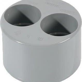 Wavin PVC Inzetverloopstuk 110x50mm - Montagegemak & Duurzaam Watermanagement