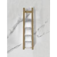 Wiesbaden Loft Handdoekrek - Geborsteld Messing - 50x12.5x12.5 cm - thumbnail