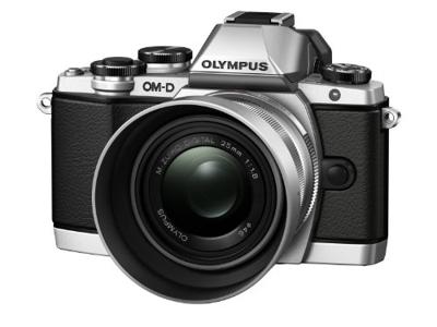 Olympus LH-49B zonnekap voor M.Zuiko 25 mm 1:1.8 lens, zilver