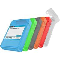 ICY BOX IB-AC602b-6, 3,5 HDD Schutzbox, transparent, 6 Farben 3,5 harde schijf bewaarbox - thumbnail