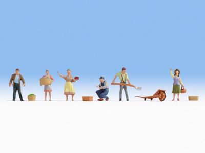 NOCH 15617 H0 Boeren figuren Geverfd, Staand