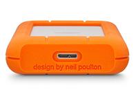 LaCie Rugged 4 TB Externe harde schijf (2,5 inch) USB-C Zilver, Oranje STFR4000800 - thumbnail
