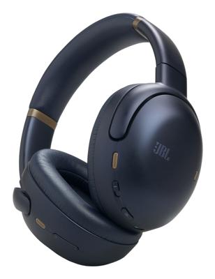 JBL Tour One M3 draadloze over-ear Bluetooth-koptelefoon met True Adaptive Noise-Cancelling, 70 uur afspeeltijd, comfortabele pasvorm, JBL Spatial 360 Sound met head tracking, USB-C compatibel, blauw