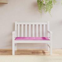 Tuinbank Kussen Roze 120 x 50 x 4 cm Oxford stof - thumbnail
