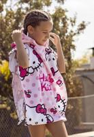 Strandhanddoek Hello Kitty Licht Roze 50 x 115 cm - thumbnail