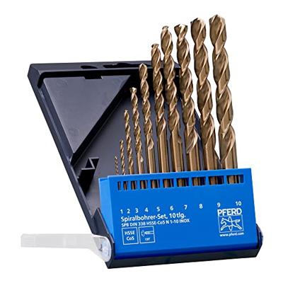 PFERD TOOLS 25298002 Metaal-spiraalboorset 10-delig 1 set(s)