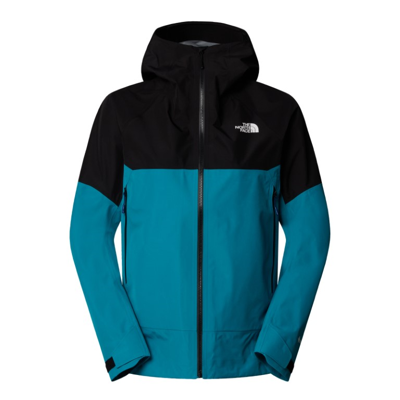 The North Face Jazzi 3L GTX Hardshell Jas Dames Deep Teal/TNF Black M The North Face Jazzi 3L GTX Hardshell Jas Dames Deep Teal/TNF Black M