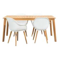 Le Sud tuinset Narbonne Dijon - wit - 5-delig - thumbnail