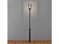 Vloerlamp Benu groot met gegalvaniseerd armatuur - thumbnail