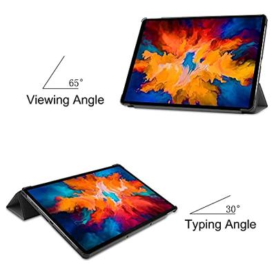 3-Vouw sleepcover hoes - Lenovo Tab P11 Pro - Grijs