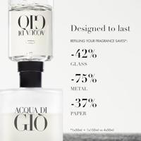 Armani - Giorgio Armani Aqua Di Gio Eau de Toilette Spray Refillable 50 ml Heren - thumbnail
