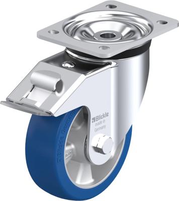 Blickle LK-ALBS 150K-FI Zwenkwiel met rem Wieldiameter: 150 mm Draagvermogen (max.): 500 kg 1 stuk(s) Blickle LK-ALBS 150K-FI Zwenkwiel met rem Wieldiameter: 150 mm Draagvermogen (max.): 500 kg 1 stuk(s)