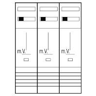 ABN Z37730 Meterpaneel Inhoud: 1 stuk(s) - thumbnail