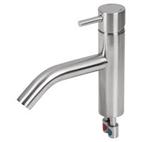 Differnz kraan gebogen koud/warm mat chroom - thumbnail