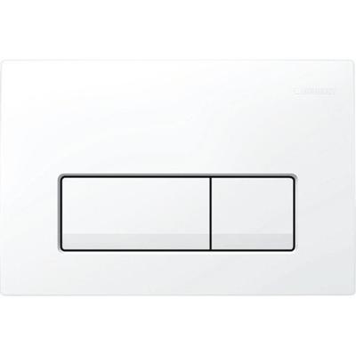 Geberit Delta 50 bedieningspaneel alpien wit voor Geberit UP100