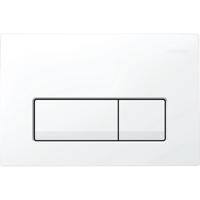 Geberit Delta 50 bedieningspaneel alpien wit voor Geberit UP100 - thumbnail