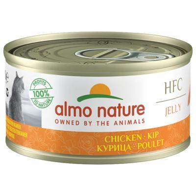 Almo Nature HFC Natural kattenvoer in gelei kip 70g