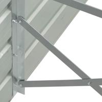 VidaXL Plantenbak verhoogd 320x40x45 cm gegalvaniseerd staal antraciet - thumbnail