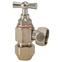 Wiesbaden Hoekstopkraan 3210 3/8x10 mm chroom - thumbnail