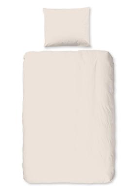 Good Morning Dekbedovertrek "uni dessin" - Zand - (140x200/220 cm) - Katoen Good Morning Dekbedovertrek "uni dessin" - Zand - (140x200/220 cm) - Katoen