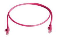 Telegärtner 100008719 RJ45 Netwerkkabel, patchkabel CAT 6 U/UTP 5.00 m Rood Vlambestendig, Halogeenvrij 1 stuk(s) - thumbnail